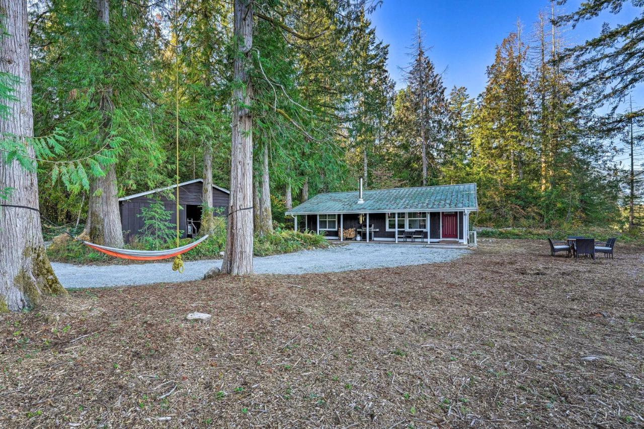 Dreamy Riverside Cabin With Fireplace And Grill Concrete Luaran gambar